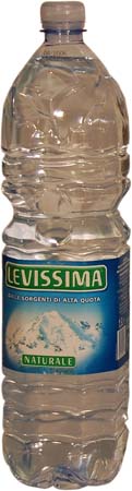 acqua Levissima 1 bottiglia grande