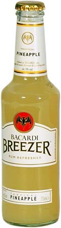 Bacardi Breezer pineapple